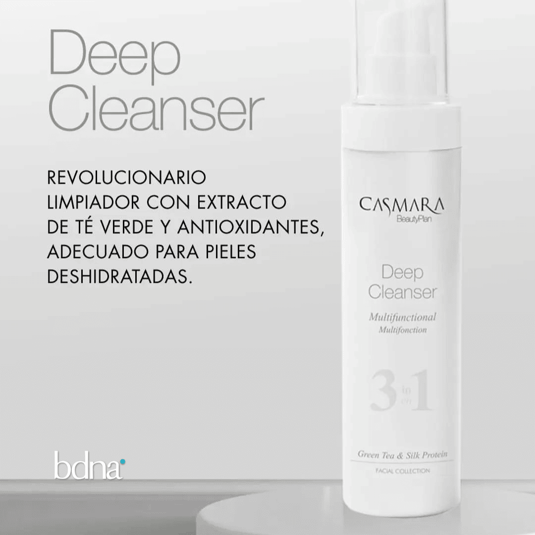 3 en 1 Deep Cleanser Green Tea - Casmara - Badana